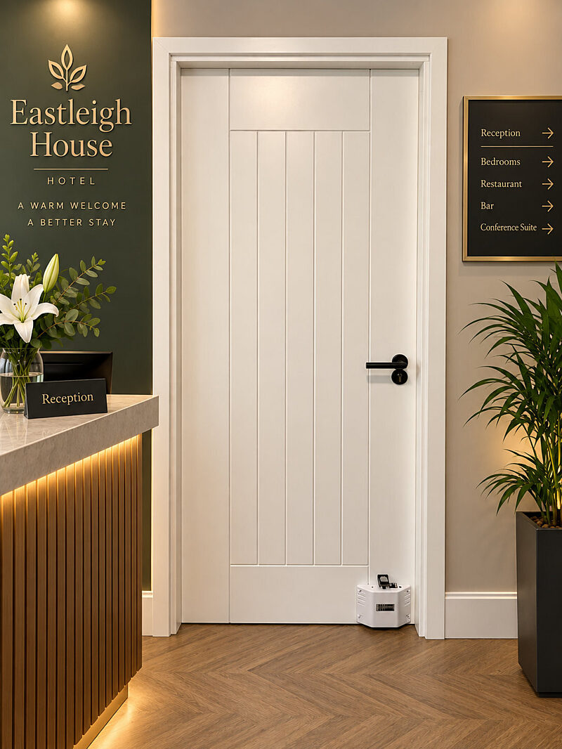 Fire door installation 5